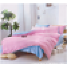 Cobertura de edredão de almofada de cama de cor sólida estendida